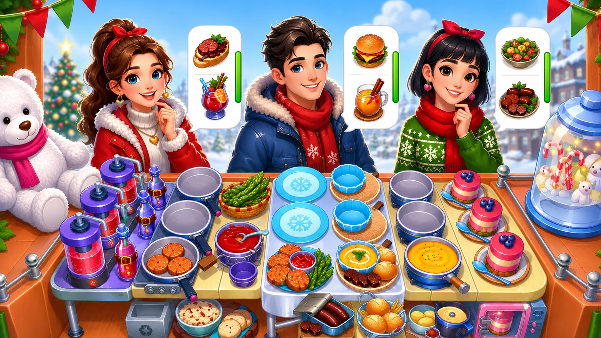 Christmas Fever Cooking Games screenshot