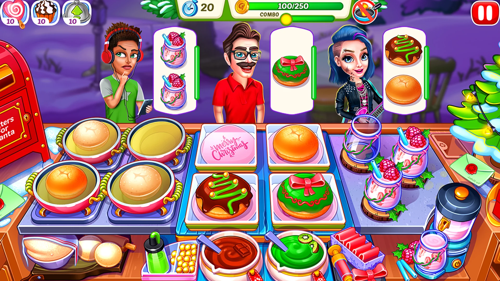 Christmas Fever Cooking Games screenshot